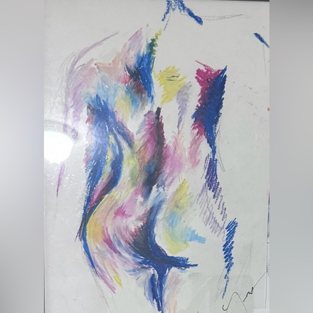 Handmade - “Ethereal Motion” Abstract Figure Study